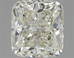 Foto Diamante Natural 1.71 quilates, Del cojín , Color K, claridad VS1 y certificado GIA de