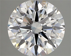 Picture of Lab Grown Diamond 3.03 Carats, Round with Ideal Cut, D Color, VVS2 Clarity and Certified by IGI