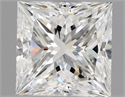 Diamante Natural 0.90 quilates, Princesa , Color F, claridad VVS1 y certificado GIA