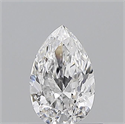 Diamante Natural 0.50 quilates, De pera , Color D, claridad VVS2 y certificado GIA