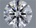 Natural Diamond 0.80 Carats, Round with Excellent Cut, E Color, SI1 Clarity and Certified by IGI