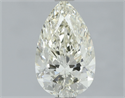 Natural Diamond 1.49 Carats, Pear with  Cut, K Color, VVS2 Clarity and Certified by IGI
