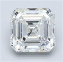 Diamante Natural 2.26 quilates, Asscher , Color H, claridad VS2 y certificado GIA