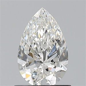 Picture of Natural Diamond 0.80 Carats, Pear with  Cut, G Color, VVS1 Clarity and Certified by GIA