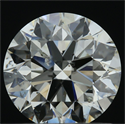 Natural Diamond 1.03 Carats, Round with Very Good Cut, J Color, SI2 Clarity and Certified by GIA