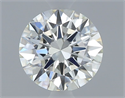 Diamante Natural 0.50 quilates, Redondo , Color I, claridad VVS1 y certificado GIA