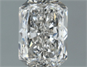 Natural Diamond 0.70 Carats, Radiant with  Cut, I Color, VS2 Clarity and Certified by GIA