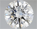 Del inventario de diamantes de laboratorio, 2.44 quilates, Redondo , Color F, claridad VVS2 y certificado IGI