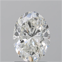 Natural Diamond 1.50 Carats, Oval with  Cut, I Color, VVS2 Clarity and Certified by GIA