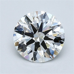 Foto Diamante Natural 1.19 quilates, Redondo , Color F, claridad VVS1 y certificado GIA de