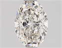 Diamante Natural 0.75 quilates, Ovalado , Color H, claridad VVS2 y certificado GIA