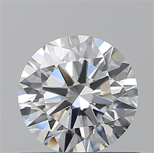 Foto Diamante Natural 0.70 quilates, Redondo , Color F, claridad VVS2 y certificado GIA de