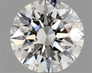 Picture of Natural Diamond 0.60 Carats, Round with Excellent Cut, H Color, SI1 Clarity and Certified by GIA