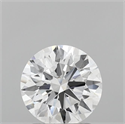 Lab Grown Diamond 1.34 Carats, Round with Ideal Cut, E Color, VVS2 Clarity and Certified by IGI