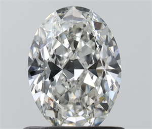 Foto Diamante Natural 0.72 quilates, Ovalado , Color G, claridad VS1 y certificado IGI de