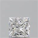 Natural Diamond 1.01 Carats, Princess with  Cut, G Color, VS2 Clarity and Certified by GIA