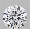 Del inventario de diamantes de laboratorio, 1.23 quilates, Redondo , Color F, claridad VS1 y certificado IGI