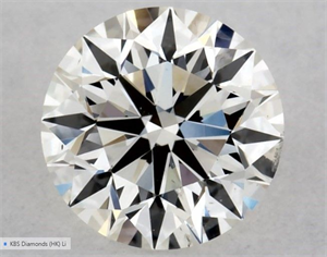 Foto Diamante Natural 0.50 quilates, Redondo , Color I, claridad SI1 y certificado GIA de