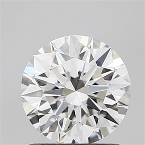 Picture of Lab Grown Diamond 1.05 Carats, Round with Ideal Cut, F Color, VVS2 Clarity and Certified by IGI