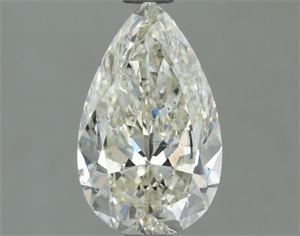 Picture of Natural Diamond 1.00 Carats, Pear with  Cut, J Color, SI2 Clarity and Certified by IGI
