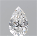 Natural Diamond 0.90 Carats, Pear with  Cut, F Color, VS1 Clarity and Certified by GIA