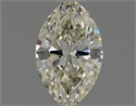 Natural Diamond 0.53 Carats, Marquise with  Cut, L Color, SI1 Clarity and Certified by GIA
