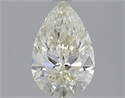 Natural Diamond 1.71 Carats, Pear with  Cut, K Color, SI2 Clarity and Certified by IGI