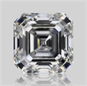 Natural Diamond 1.52 Carats, Asscher with  Cut, E Color, VS1 Clarity and Certified by GIA