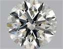 Natural Diamond 0.74 Carats, Round with Excellent Cut, K Color, VS2 Clarity and Certified by GIA