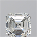 Natural Diamond 1.01 Carats, Asscher with  Cut, J Color, VVS1 Clarity and Certified by GIA