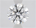 Del inventario de diamantes de laboratorio, 1.04 quilates, Redondo , Color D, claridad VVS2 y certificado IGI
