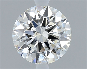 Picture of Natural Diamond 0.70 Carats, Round with Excellent Cut, G Color, SI1 Clarity and Certified by GIA