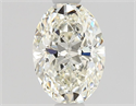 Diamante Natural 0.72 quilates, Ovalado , Color J, claridad VVS1 y certificado GIA