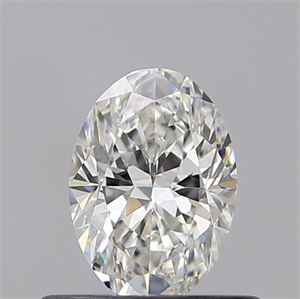 Foto Diamante Natural 0.51 quilates, Ovalado , Color H, claridad VS2 y certificado GIA de
