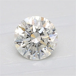 Foto Diamante Natural 0.71 quilates, Redondo , Color I, claridad I2 y certificado GIA de