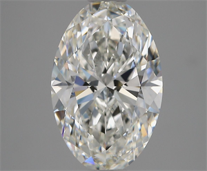 Foto Diamante Natural 3.01 quilates, Ovalado , Color H, claridad VS1 y certificado GIA de