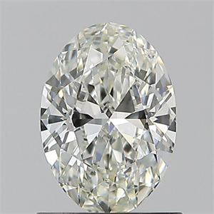 Picture of Natural Diamond 0.90 Carats, Oval with  Cut, I Color, VS2 Clarity and Certified by GIA