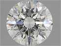 Natural Diamond 1.05 Carats, Round with Excellent Cut, G Color, SI2 Clarity and Certified by HRD
