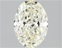 Natural Diamond 1.51 Carats, Oval with  Cut, K Color, VS1 Clarity and Certified by IGI