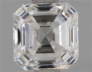 Foto Diamante Natural 0.95 quilates, Asscher , Color E, claridad SI1 y certificado IGI de