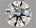 Natural Diamond 0.70 Carats, Round with Very Good Cut, I Color, SI1 Clarity and Certified by GIA