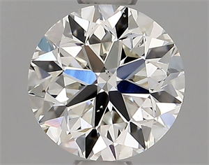 Picture of Natural Diamond 0.70 Carats, Round with Very Good Cut, I Color, SI1 Clarity and Certified by GIA