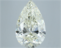 Natural Diamond 11.03 Carats, Pear with  Cut, K Color, VS2 Clarity and Certified by IGI