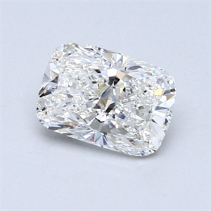 Foto Diamante Natural 1.20 quilates, Del cojín , Color F, claridad SI1 y certificado GIA de