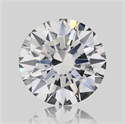 Diamante Natural 0.70 quilates, Redondo , Color H, claridad SI2 y certificado GIA