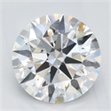 Lab Grown Diamond 1.65 Carats, Round with Excellent Cut, D Color, VVS1 Clarity and Certified by GIA
