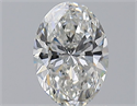 Natural Diamond 1.20 Carats, Oval with  Cut, G Color, VVS2 Clarity and Certified by GIA