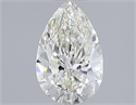 Natural Diamond 1.21 Carats, Pear with  Cut, I Color, IF Clarity and Certified by IGI