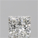 Diamante Natural 1.02 quilates, Princesa , Color I, claridad VVS2 y certificado GIA