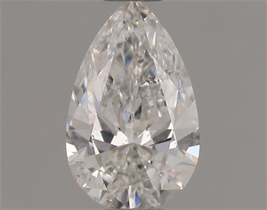 Foto Diamante Natural 0.42 quilates, De pera , Color E, claridad I1 y certificado GIA de